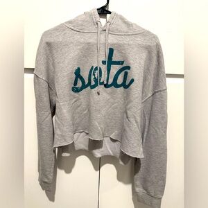 Sota Clothing Cropped Grey Hoodie
Women’s Size: L